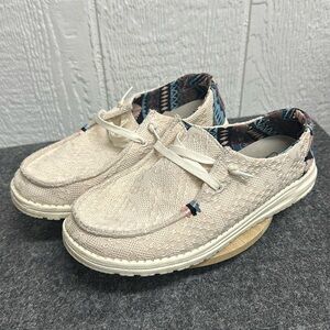 Hey Dudes Women’s Wendy Boho Aztec Pink Size 9